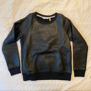 Theory 38 textured sweatshirt